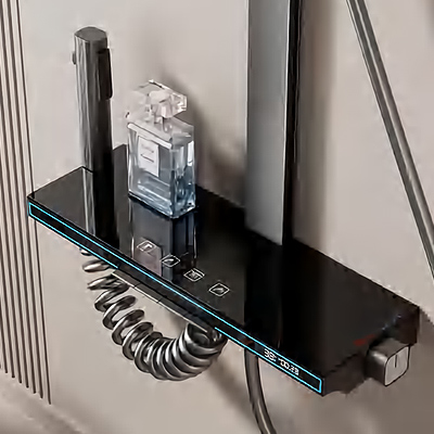 按鍵四功能淋浴花灑套裝 按鍵四功能淋浴花灑套裝