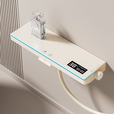 奶白按鍵雙功能極簡花灑 奶白按鍵雙功能極簡花灑