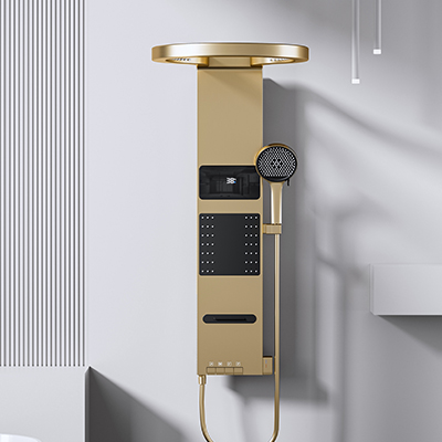 拉絲金淋浴屏 拉絲金淋浴屏